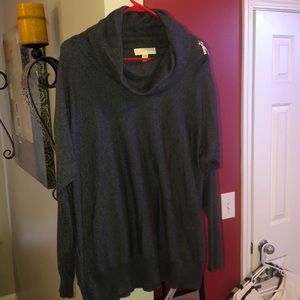 Michael Kors Grey Cowl Neck Sweater